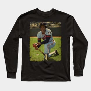 Rod Carew in Minnesota Twins Long Sleeve T-Shirt